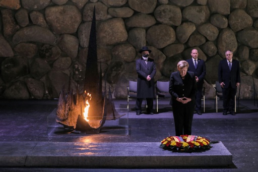 Angela Merkel soutient Israël dans sa tournée d'adieu