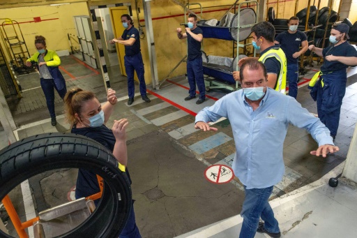 Chez Michelin, sport et Rolling Stones avant le travail