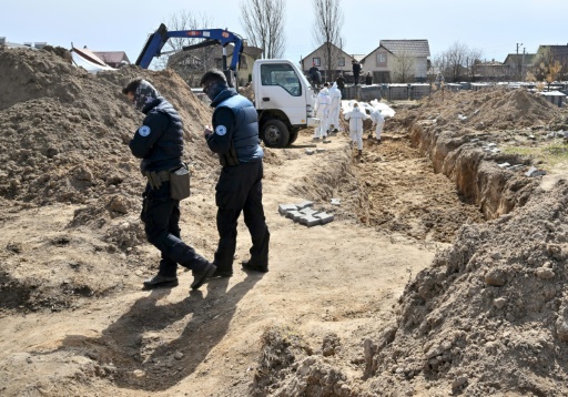 A Boutcha, les gendarmes français font parler les morts