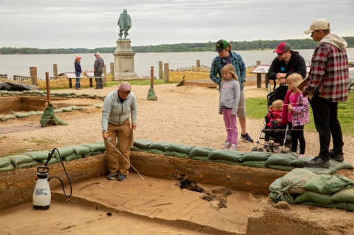 Jamestown, berceau historique des Etats-Unis menacé par la montée des eaux