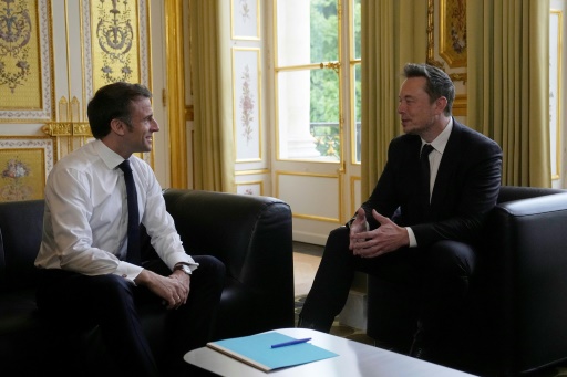 Elon Musk vient faire le show à Paris et rencontrer Macron