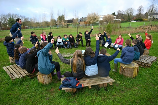 En Belgique, l'"école du dehors" connecte les enfants avec la nature